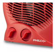 Caloventor Eléctrico Fijo Philco 2000w PHCF2023RP Rojo Primera