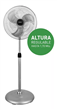 Ventilador De Pie Peabody PE-VP250 20" 130W Primera