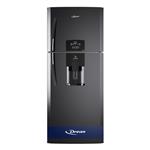 Heladera con freezer Drean HDR380N12N No Frost 373 L Black Steel Outlet
