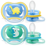 Chupete Ultra Air Philips SCF349/11 Avent 18m+ Sin BPA x 2 Outlet