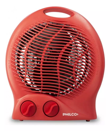 Caloventor Eléctrico Fijo Philco 2000w PHCF2023RP Rojo Primera