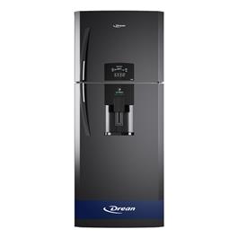 Heladera con freezer Drean HDR380N12N No Frost 373 L Black Steel Outlet
