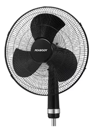 Ventilador de pie 18" Peabody Negro Primera