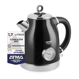 Pava eléctrica Vintage PEAT21VBP 1.7 lt Atma Outlet