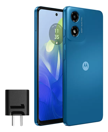 Motorola G04s Satin Blue 64gb 4 gb Primera