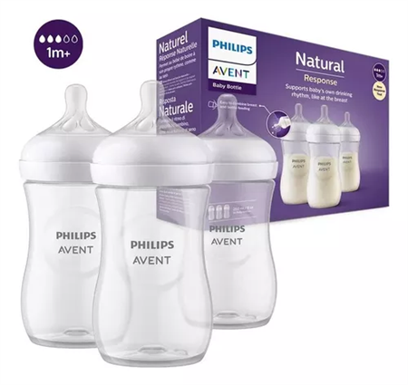 Mamadera Natural 260ml Philips Avent x3 Outlet
