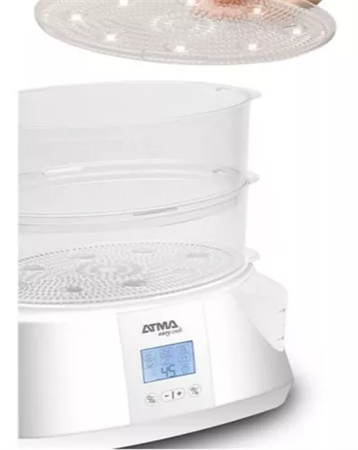 Vaporiera 3 bandejas panel digital VA8121P Outlet