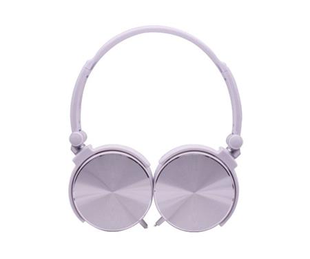 Auricular On ear Noblex con Micrófono Blanco/Silver Outlet